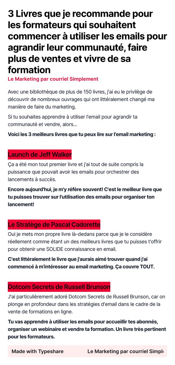 Pascal | Emailing 📧 tweet media