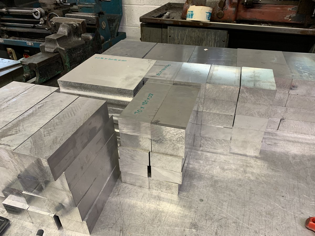 ATRProducts's tweet photo. Our CNC Machines are all busy this week..... Lots of material delivered last week. https://t.co/dvKWc7EdPB #parts #cnc #engineering #design #cncmachine #machining #automotive #performance #motorsport https://t.co/rkvASkcqwq