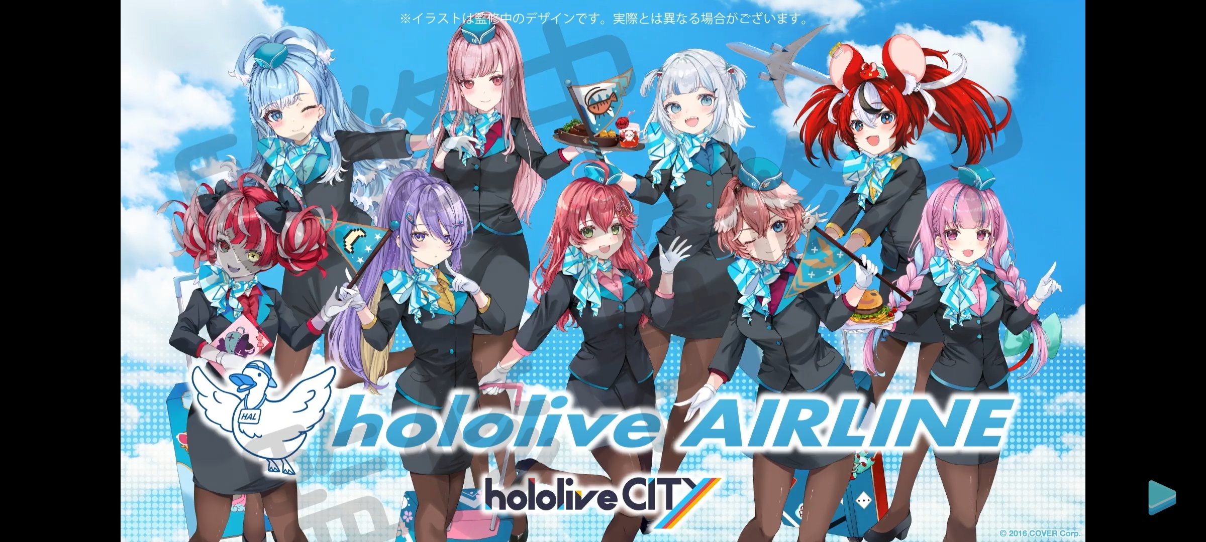 Awesome life-size Hololive art panels take over Tokyo Dome City【Photos】