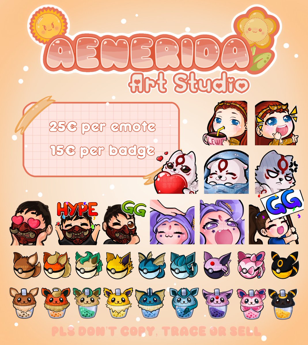 💜Commission sheet updated!💜
Contact me by DM on Twitter📫
#TwitchEmoteArtist #Artists