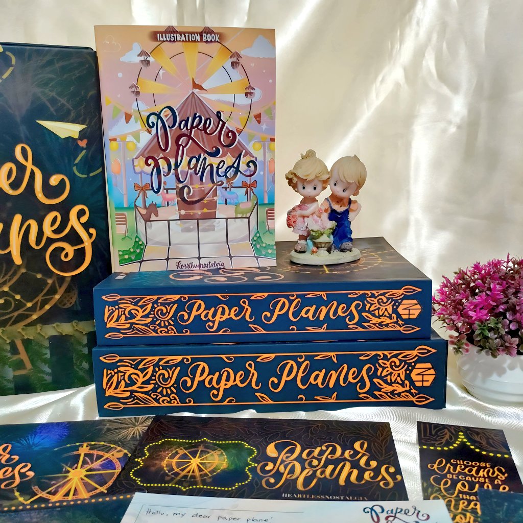 bulletsandejas's tweet photo. •*⁀➷➶ #HNPaperPlanes 🎡
Welcome home JERLENA! I am saur speechless, ang ganda ng Paper Planes. Worth the wait! 😭💖

Hwaiting naman for Sandejas Legacy selfpub~ ✨

Thank youu &amp; congrats mhieee @heartlessN_wp https://t.co/hq5Ruprmvl