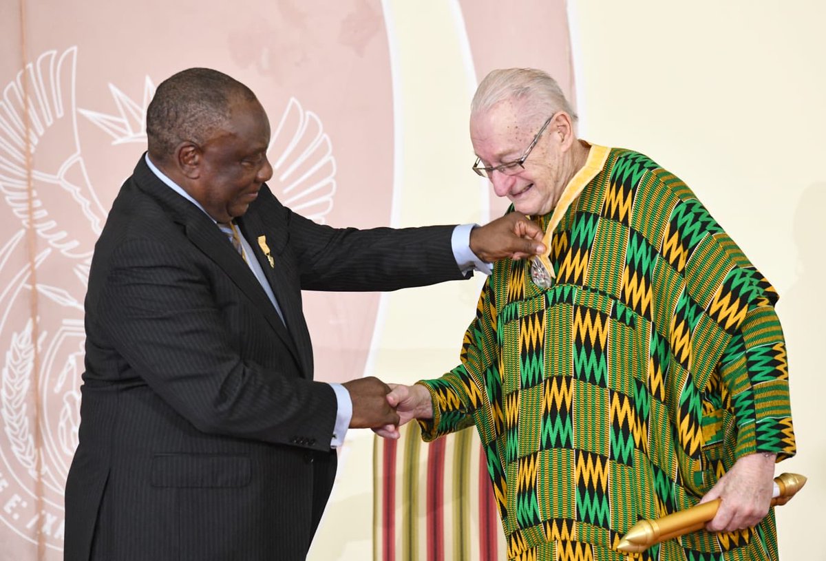 Cyril Ramaphosa 🇿🇦 on Twitter "It is my honour and privilege to once more present and bestow