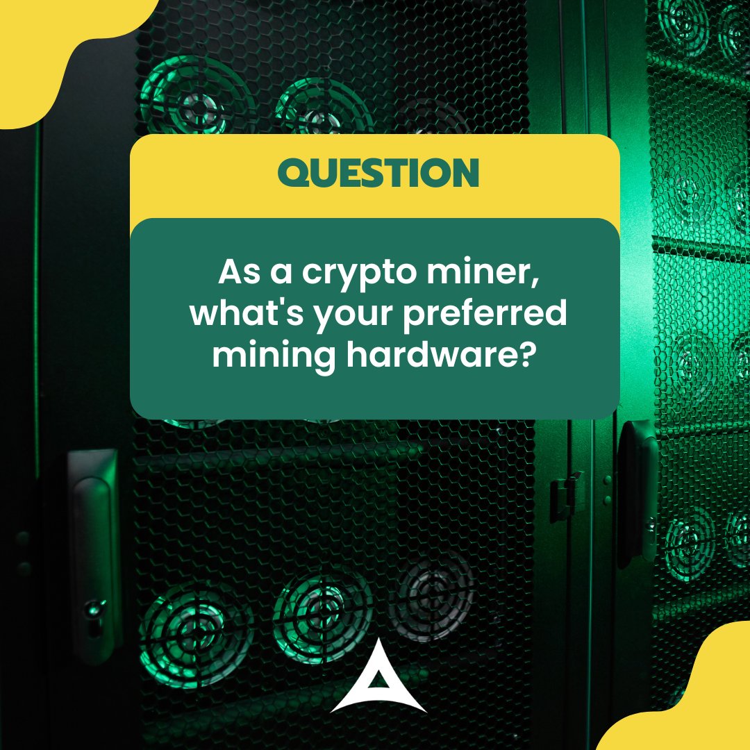 It's time for a mining hardware discussion! Tell us about your favourite ASIC miner or GPU rig and why it's your top choice. We'll be engaging with your comments, so share your thoughts below. #CryptoMining #HardwarePreferences #ShareYourInsights #AvatronMining