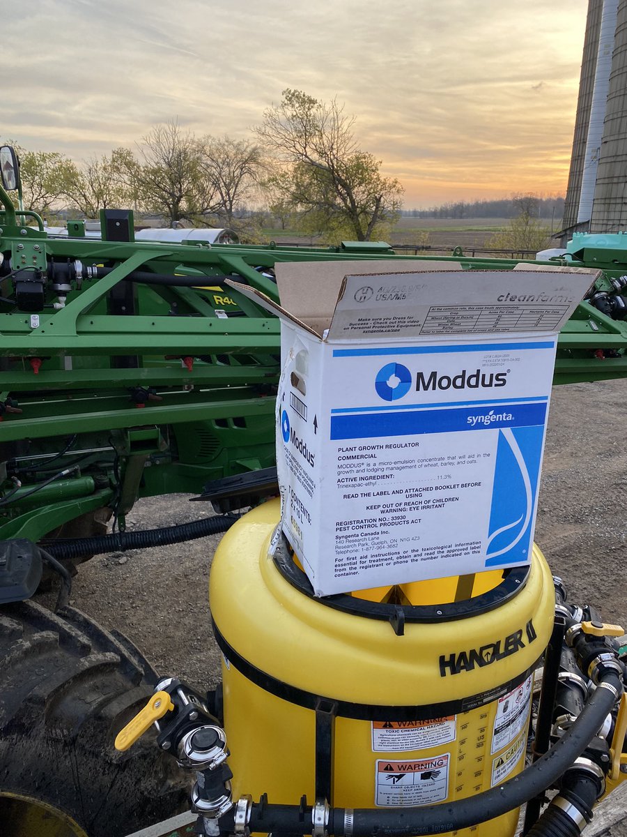 Trying to get the wet farms done before a week of rain