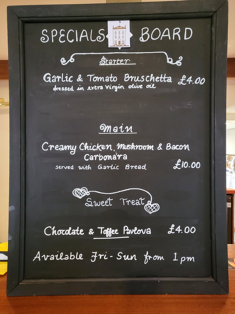 FernzBarKitchen's tweet photo. Why not pop it for a bite to eat?
Below us our Specials Board for this weekend 1pm - 7.30pm
@ferenezegc https://t.co/ml0hdKT4R4