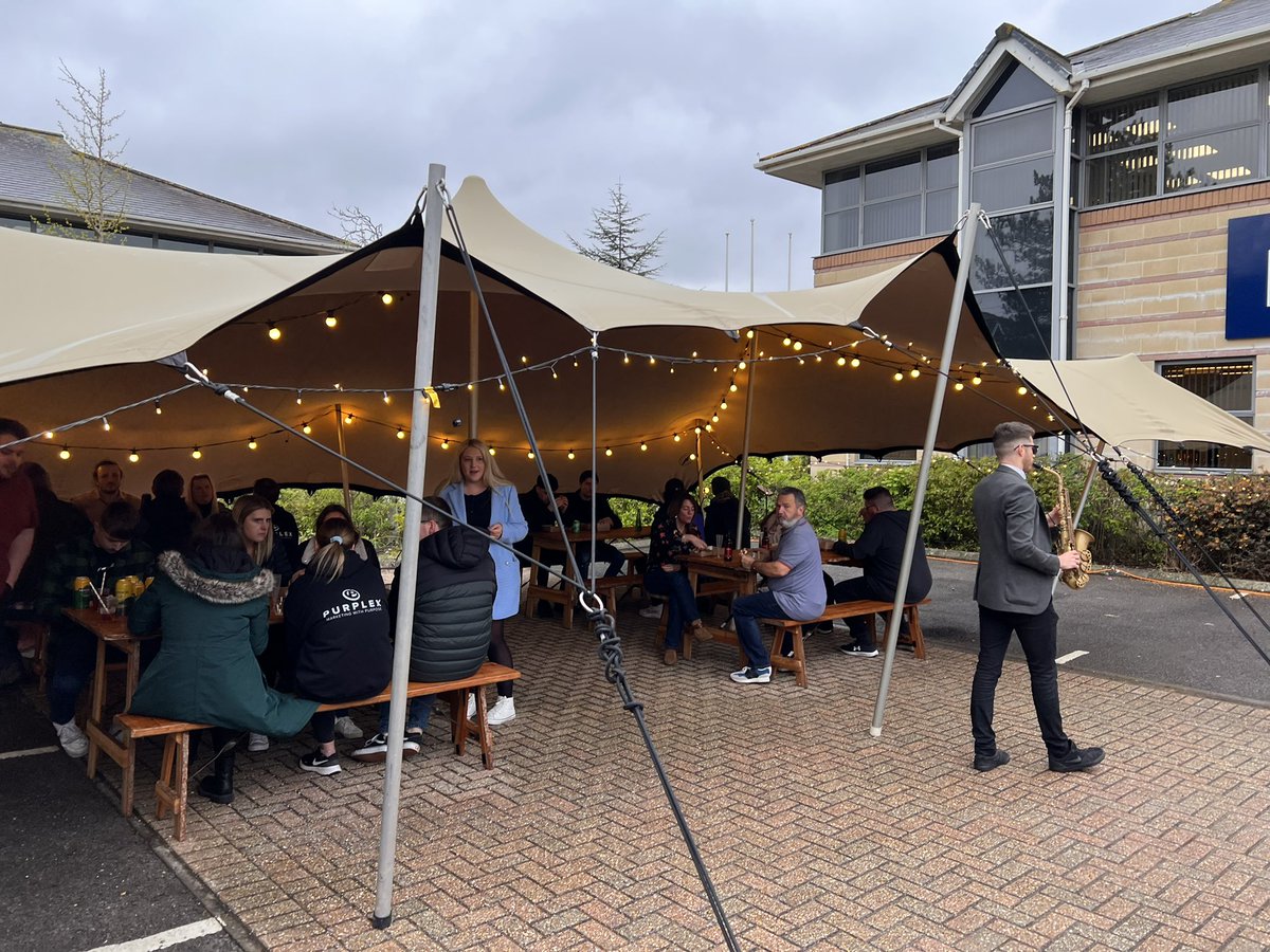 Fantastic @TheAscotGroup barbecue last night with 100 team members and their families - in true Ascot style with great food, live music, karaoke, and fun and games. We’re building something great in a small seaside town.