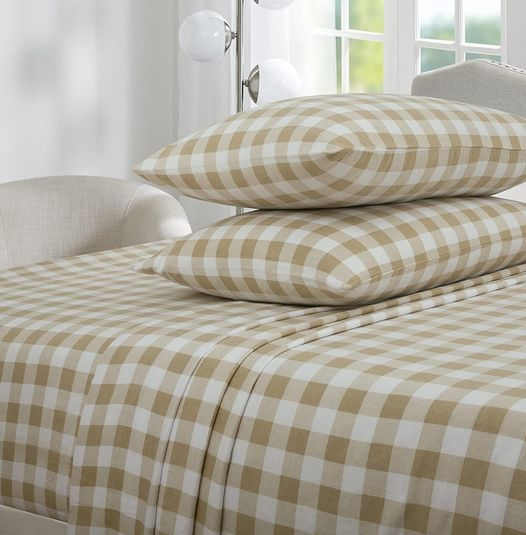 BriarwoodHome's tweet image. 4 Piece Printed Bedding Super Soft, Warm, Cozy, Deep Pocket &amp;amp; Breathable

For All Season Sheets &amp;amp; Pillow Set
(Buffalo Taupe, Queen)
amz.run/6do4

#printedsheets #printedbedding #printed #supersoftsheets #sheetsets #bedding #amazonbeddingdeals #amazonsale #saleonamazon