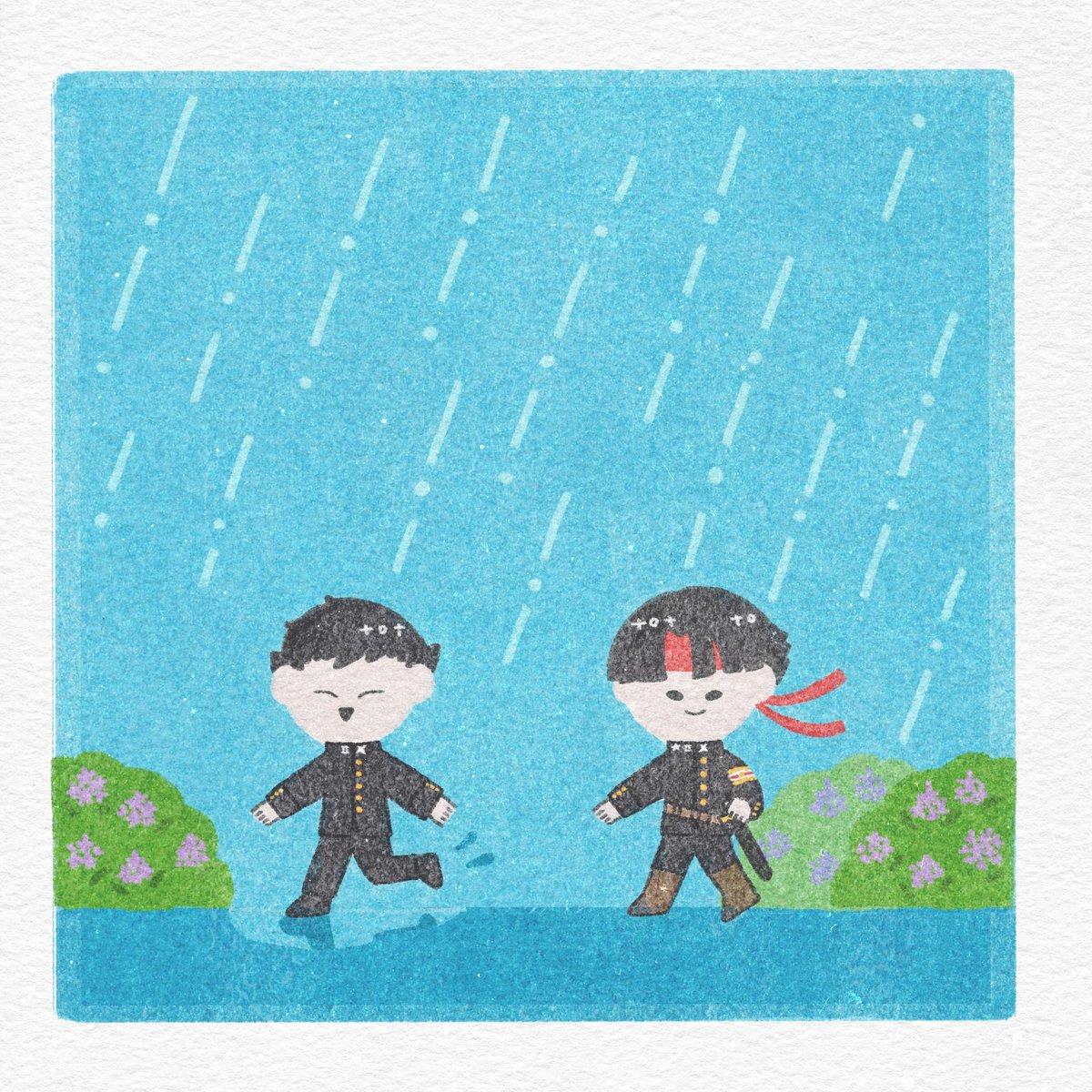 お久しぶりです。絵全然描いてないので再掲で失礼します。
#大逆転裁判