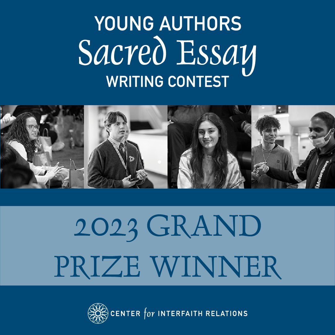 "I found that the pathway toward acceptance begins with the belief that we are all unique. We are all worthy of love."  —𝘑𝘢𝘺 𝘐𝘭𝘢𝘨𝘢𝘯, 𝘠𝘰𝘶𝘯𝘨 𝘈𝘶𝘵𝘩𝘰𝘳𝘴 𝘌𝘴𝘴𝘢𝘺 𝘞𝘪𝘯𝘯𝘦𝘳  

Congrats to the <a href="/stxtigers/">Saint Xavier High School</a> senior &amp; our runners up! READ: centerforinterfaithrelations.org/young-authors/…