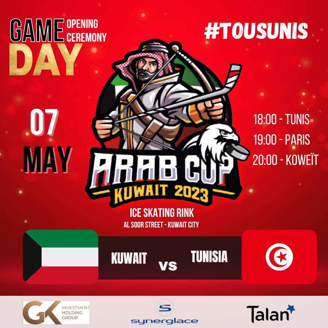 Tunisian Ice Hockey Team tweet media
