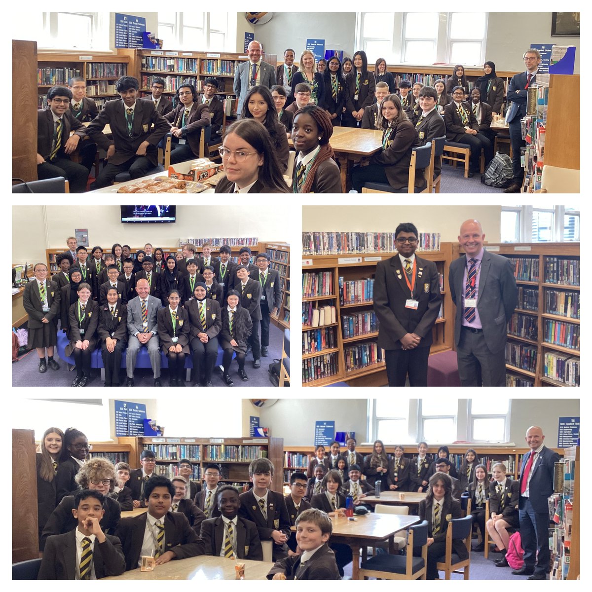 HeckGrammar's tweet image. Over the last week we have held a series of Headteacher Breakfasts to celebrate the fantastic achievements of the Autumn term. 30 students from each year group were invited and congratulated on their fantastic efforts, and of course, enjoyed a delicious pastry!