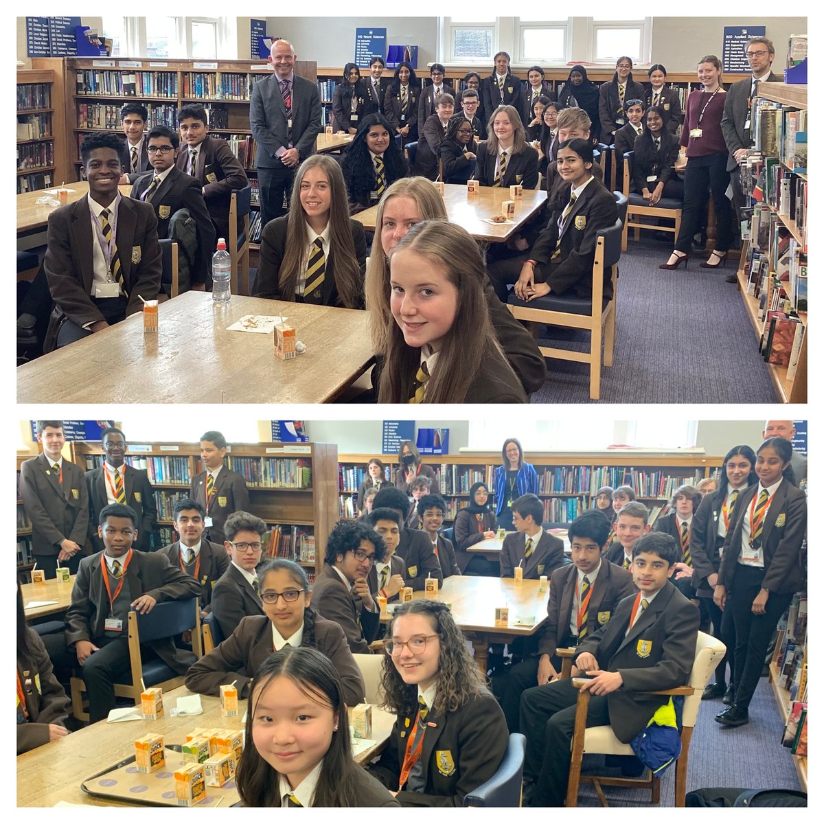 HeckGrammar's tweet image. Over the last week we have held a series of Headteacher Breakfasts to celebrate the fantastic achievements of the Autumn term. 30 students from each year group were invited and congratulated on their fantastic efforts, and of course, enjoyed a delicious pastry!