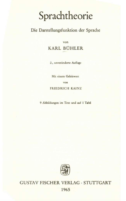 #OTD 144 years ago, Karl Bühler (1879-1963) was born 🥳 Psychologist, language philosopher and linguist. Known for the organon model of communication and his work on deixis. Detained by the Nazis in 1938, but managed to emigrate to the USA in 1940.

#LinguisticBirthdays #Histlx