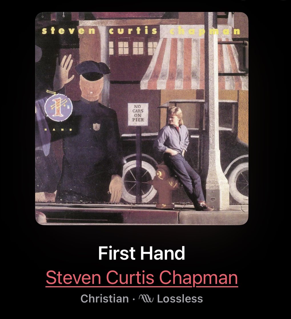 yeshuabendavid's tweet photo. Morning jam. One of my earliest memories is standing at a windowsill in our Hawthorne, NJ apartment listening to this. #ccmtwitter @StevenCurtis #nostalgia #originalfan @Ineverglow https://t.co/mH9U2g6OdE