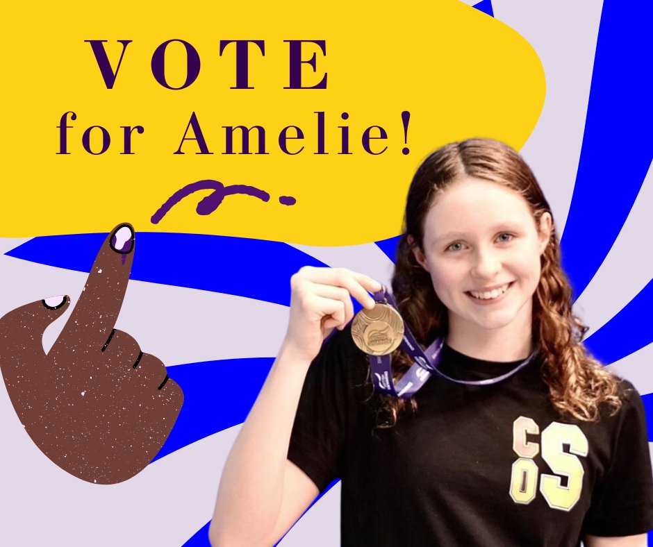 Our Head of Public Services, Ben, has a talented daughter called Amelie who, at 14, is the youngest-ever British Swimming Champion! 🏆 Women's Sports Alliance have nominated her for an 'Underdog of the Month' award. Please vote for her: wsportsalliance.com/underdog-speci…