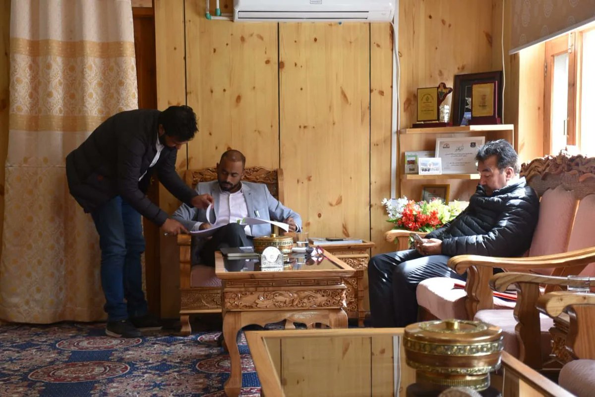 DIPR_Kargil's tweet photo. CEC @FerozKhan_Kgl chairs review meeting regarding preparations for upcoming DSSRB exam
@lg_ladakh @santoshsukhdeve https://t.co/2M9kIleBcm