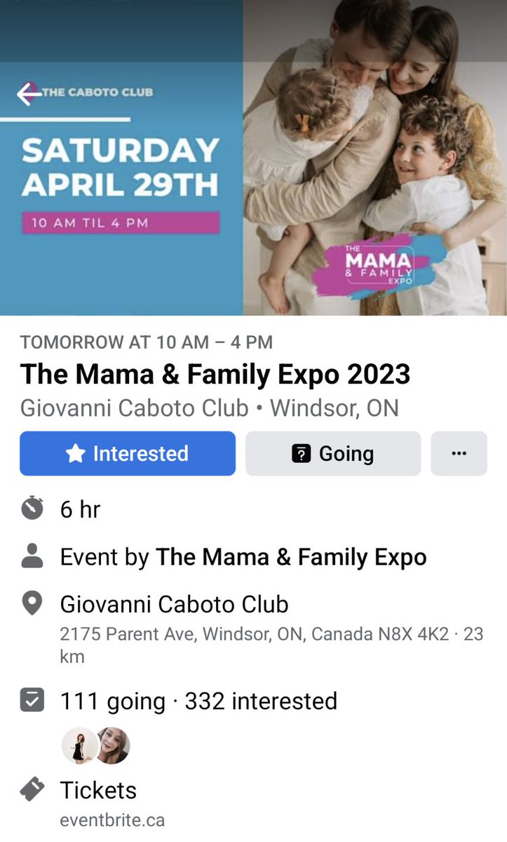 Check out the Mama &amp; Family Expo this Saturday.