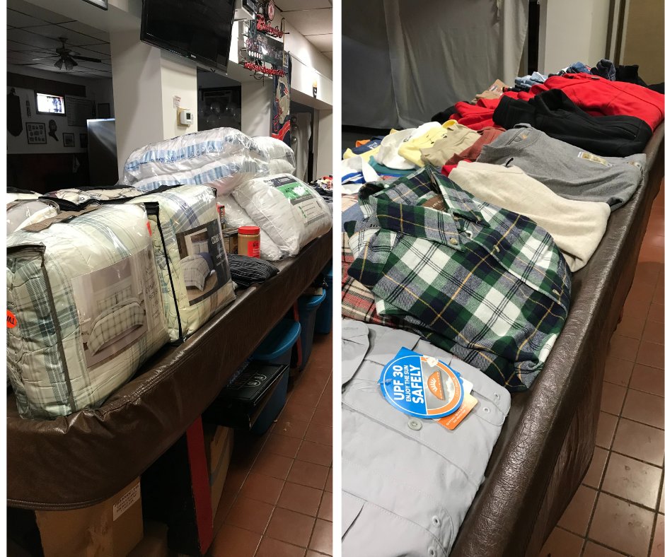 veterans_house's tweet image. VTH received a generous 
donation of bedding, clothing, and additional items from The Washington Club auction and bike run. Many club members offered their support and we are grateful for their efforts in raising $980!!

THANK YOU 
#community #support #southeasternma #VTH