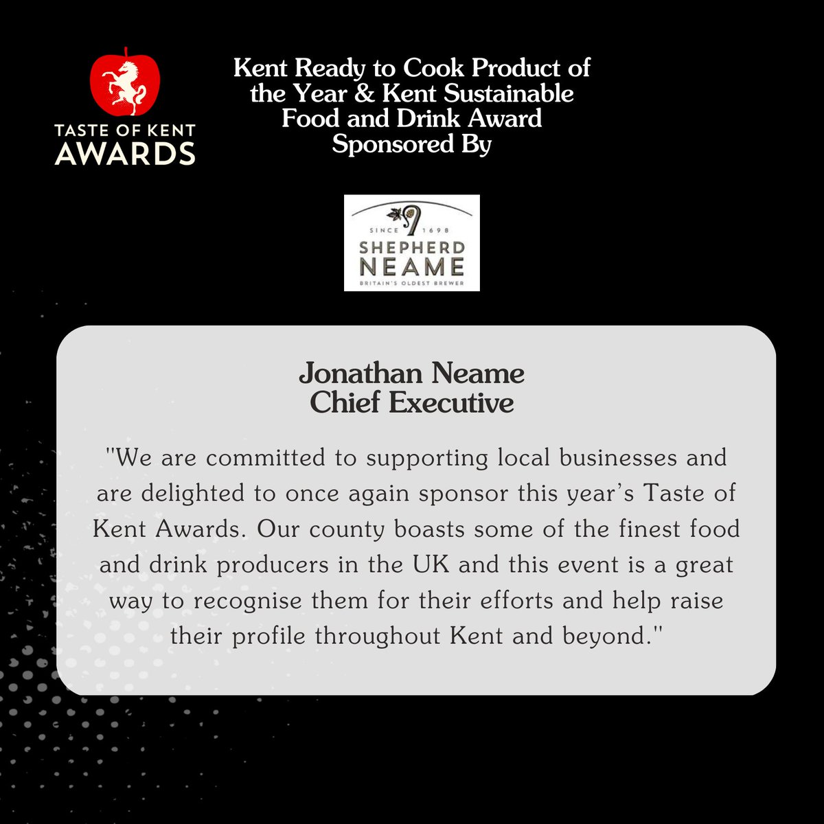 TasteKentAwards's tweet photo. #SponsorsSpotlight 🔍
Curious to see what our lovely sponsors have to say about #TOKA23? Have a look here. 
@CroweUK @ShepherdNeame @TheSouthernCoop @EKC__Group https://t.co/wLDpr9nBOq