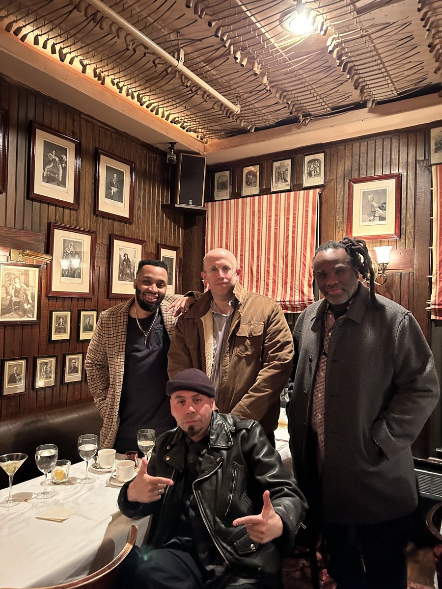 #grateful for my team. this small but mighty collection of talented, honest, steady, reliable, hardworking men who help make my NYC old-school jam remarkable. THANK YOU, MEN! (clockwise, not including nosferatu): <a href="/nunnie20/">nunnie20</a> <a href="/ShoShots/">Sho Shots</a> <a href="/saviorelmundo/">Savior ElMundo</a> #gratitude #BlessedFriday