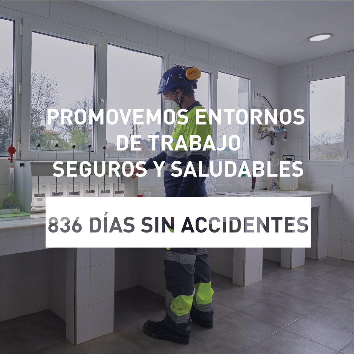 #DíaMundialDeLaSeguridadYSaludEnElTrabajo

Fomentamos una cultura de salud y seguridad para proporcionar un entorno de trabajo seguro, justo y saludable, marcándonos el reto de cero accidentes laborales.

#ODS8