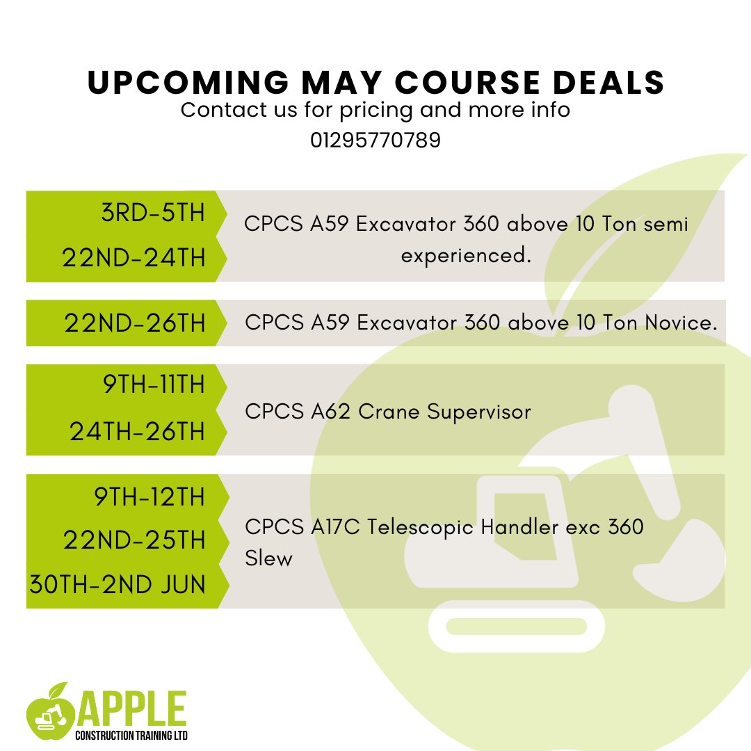 Apple Construction Training Ltd tweet media