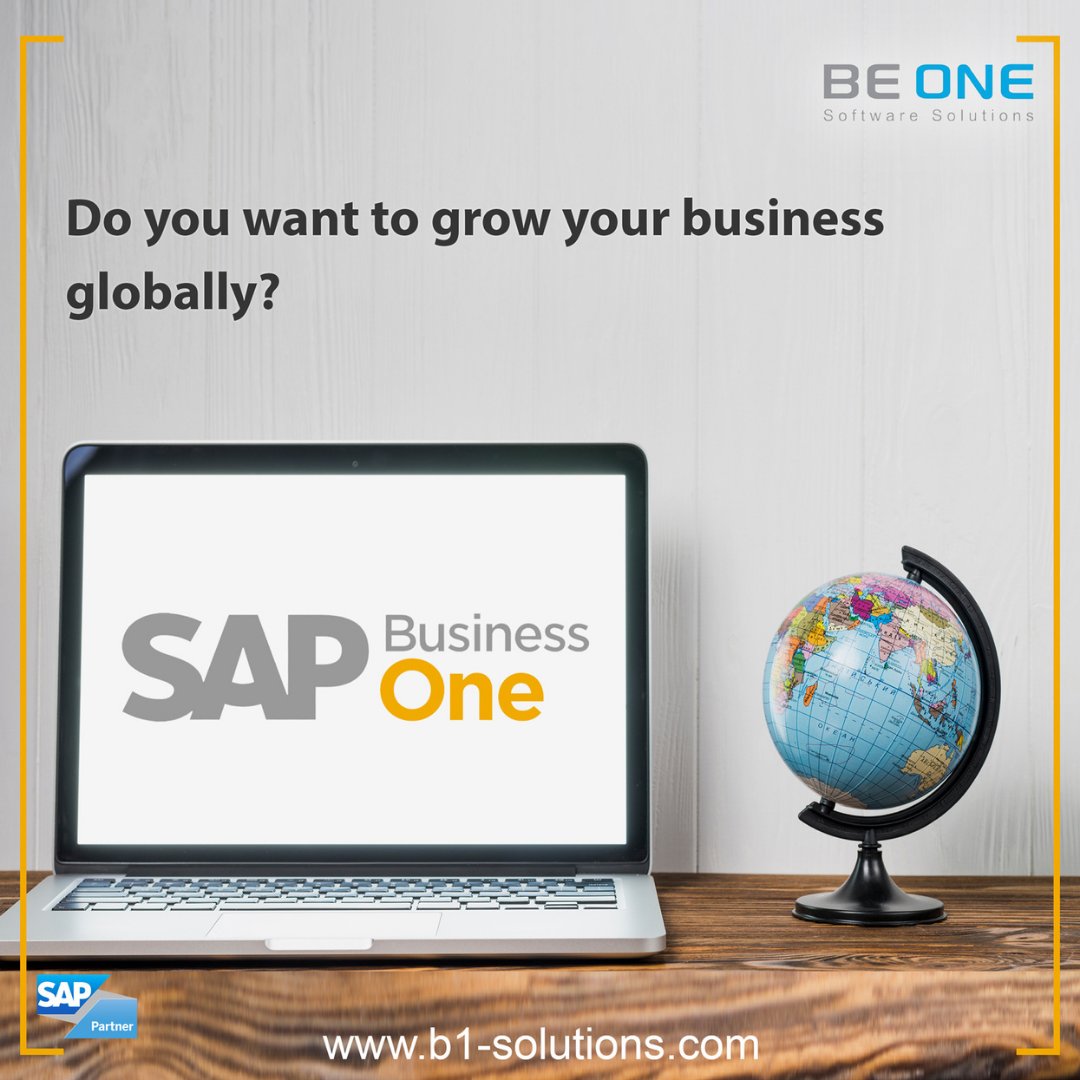 BeOneSAP's tweet photo. #SAP_Buisness_One  supports more than 27 languages and more than 43 country-specific versions, delivered and supported locally by our extensive network of over 700 SAP Business One partners

Reach us at +201280610120 or https://t.co/qOvbekfFca
#Be_One #ERP #SAP #SAP_Gold_Partner https://t.co/IYpOgQbMnj