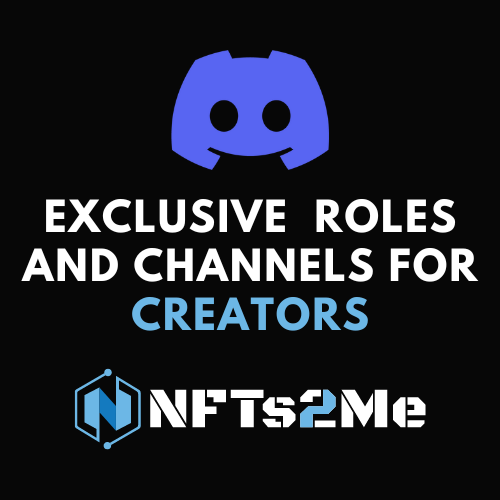 NFTs2Me's tweet photo. 🎉 Exciting news for our Discord community!
Get the FOUNDER role in our #Discord server with our new bot.

📸 Showcase your creations and access 🔒 exclusive creators channels.

More details in the #🔑founder-verify channel.
Join now at: https://t.co/XIevincvJt https://t.co/RyZAv4hH6W