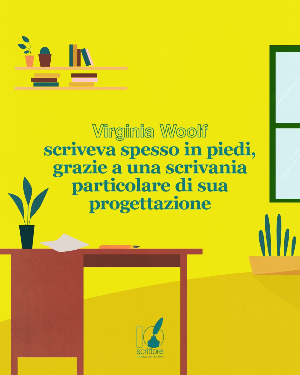 IoScrittore's tweet image. Ognuno di noi quando #scrive ha le proprie abitudini, ma quelle di Virginia Woolf spesso le procuravano un forte mal di schiena. 💥 Quali sono le vostre?