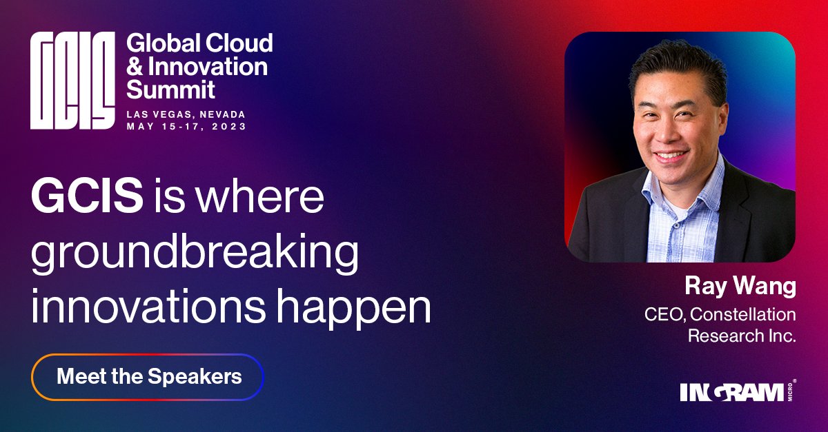IngramMicroUSA's tweet image. GCIS is where groundbreaking innovations happen.

If you have the opportunity to listen to tech innovator Ray Wang’s keynote speech, you’ve already hit the jackpot. 

Visit the official Ingram Micro GCIS website for more: tinyurl.com/2p8r5vba

#IMGCIS23 #IngramMicroGCIS23