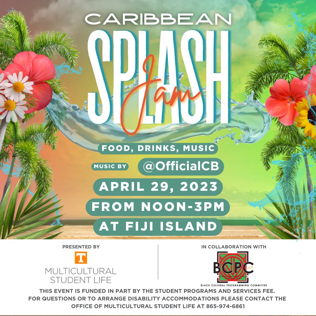 EVERYONE’S FAVORITE EVENT is back by POPULAR DEMAND! Join us April 29th for Caribbean Splash Jam!🔥🔥 Free food, live DJ, and more! Tell your friends and come catch a vibe!! And don’t forget your swimwear!!🏝️