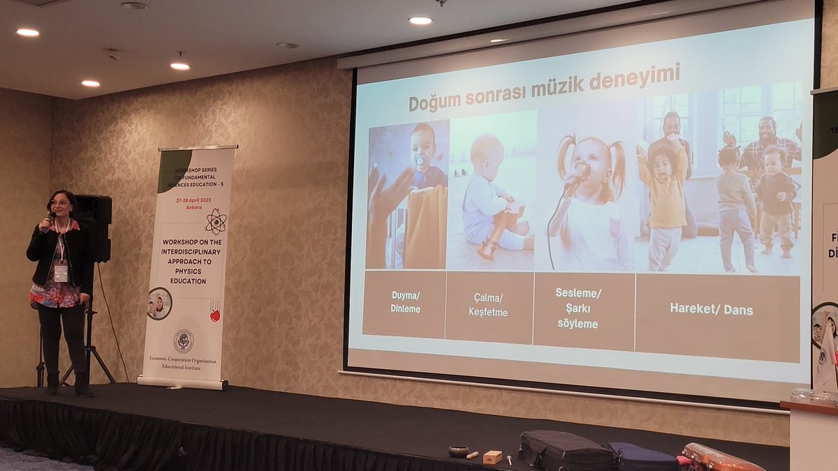 eco_ei's tweet photo. Physics? It's music to my ears.  Assoc. Prof. Gulsah Sever at @Gazi_Universite https://t.co/jaJE3Nrz6O
