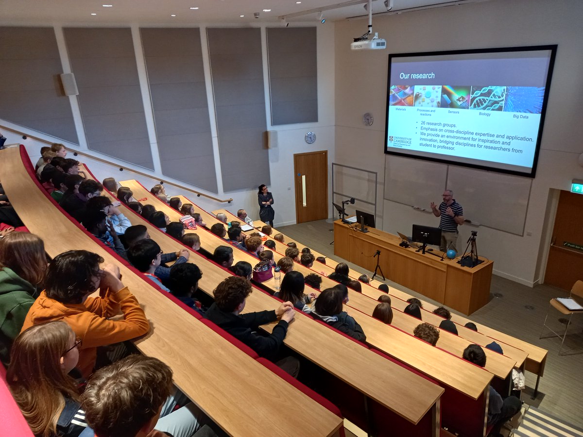 Camb_LaunchPad's tweet photo. Last week we were thrilled to take 80 Year 10-13 young people from 6 schools and colleges across Greater Cambridge to @cebcambridge. Students were given the chance to explore the educational and career opportunities surrounding the study of Chemical Engineering.
#LaunchIntoSTEM https://t.co/du11kSW2o7