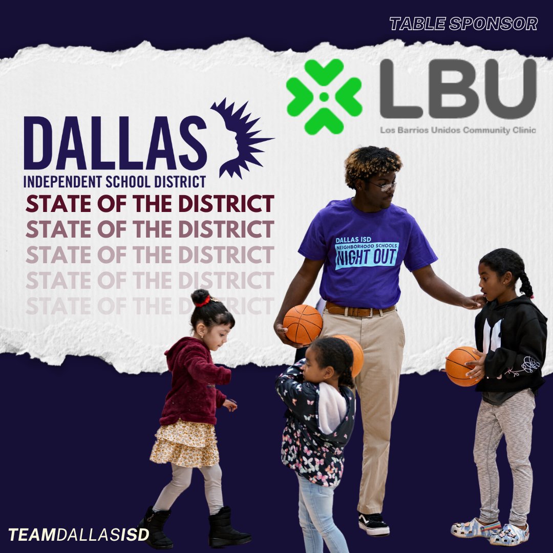 DallasEdFound's tweet photo. We appreciate @LBUCCDallas as an integral partner in our city, and we thank them for being a Table Sponsor for the 2023 #DallasISD State of the District! Join #LBUCC in supporting @dallasschools at https://t.co/pU4drZqR0R. #DISDStateoftheDistrict https://t.co/2KSgMny6z7
