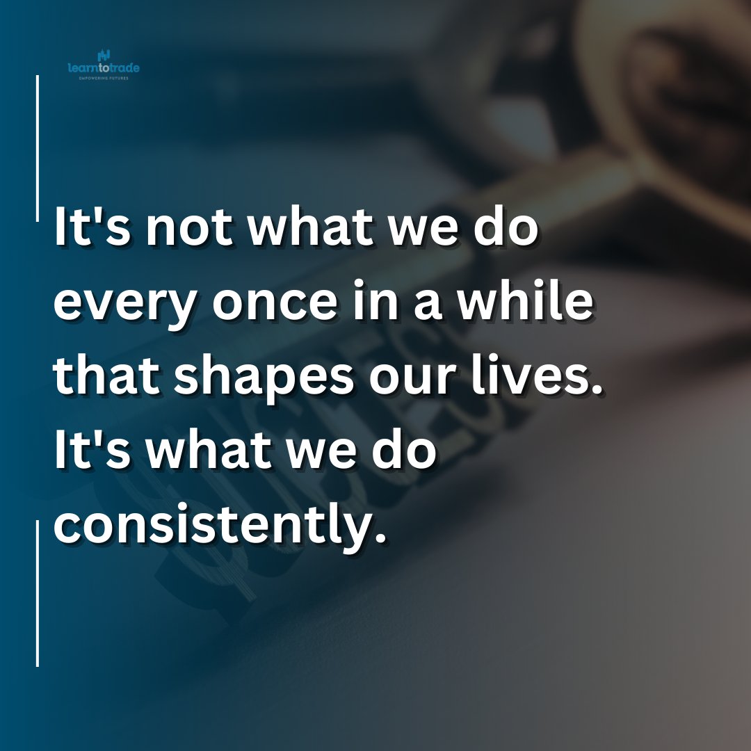 LTTAPAC's tweet photo. "It is what we do consistently..." Indeed.💯

#successtips #motivation #consistency https://t.co/sODoK5m0fh