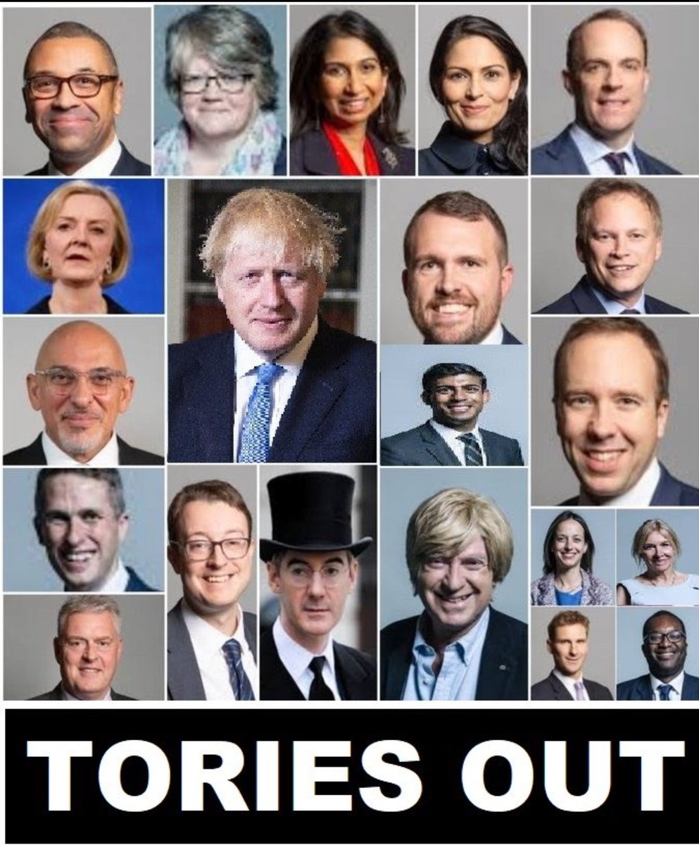 #followbackfriday if you absolutely detest these vile corrupt scumbags drop a follow/retweet. The UK deserves better than this. Happy Friday ✌️😊 #ToryBrokenBritain #ToriesOut #EnoughIsEnough #GeneralElectionNow