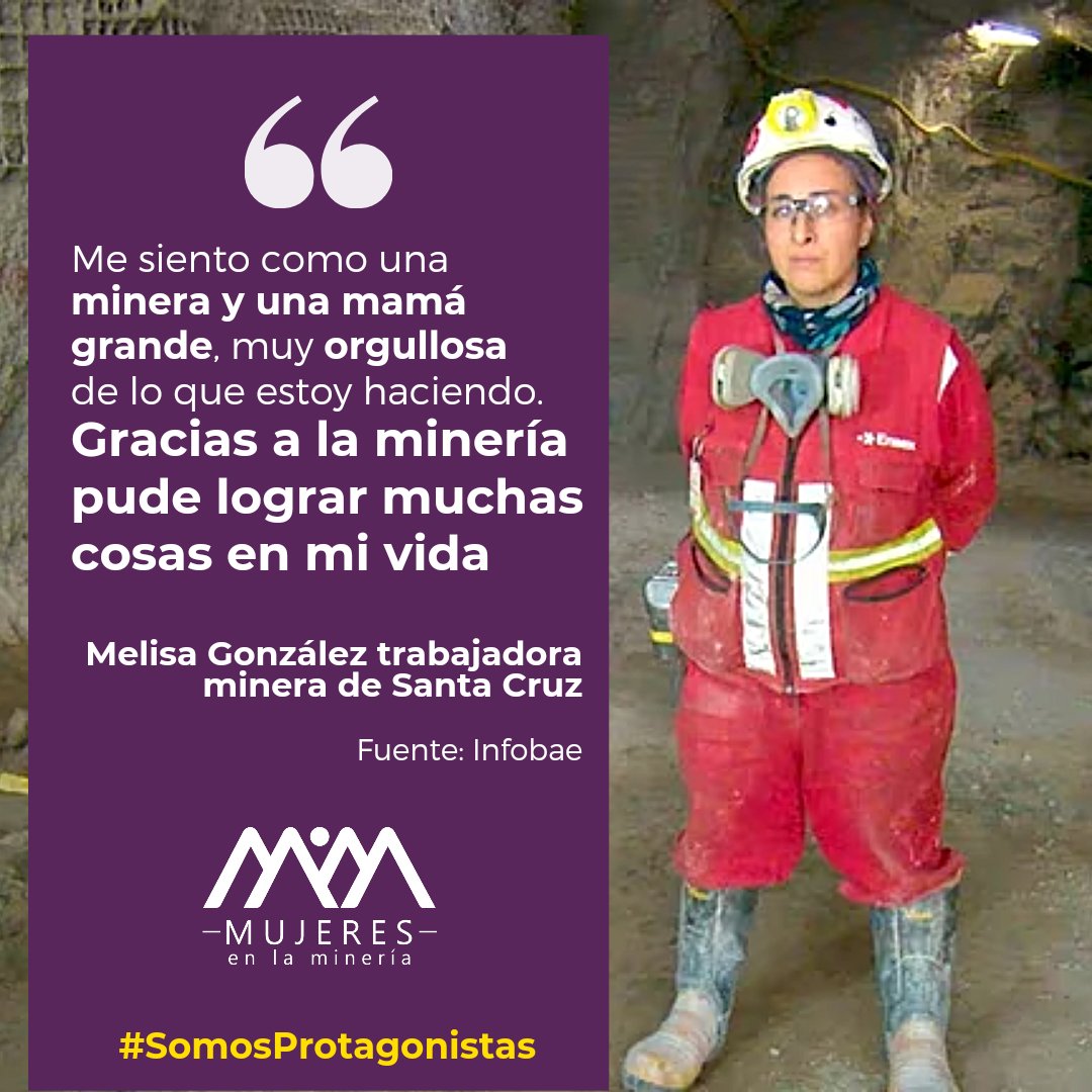 💪Las mujeres estamos transformando la industria. Historias como estas nos muestran que es posible.

¡Sigamos creciendo mujeres mineras!💜