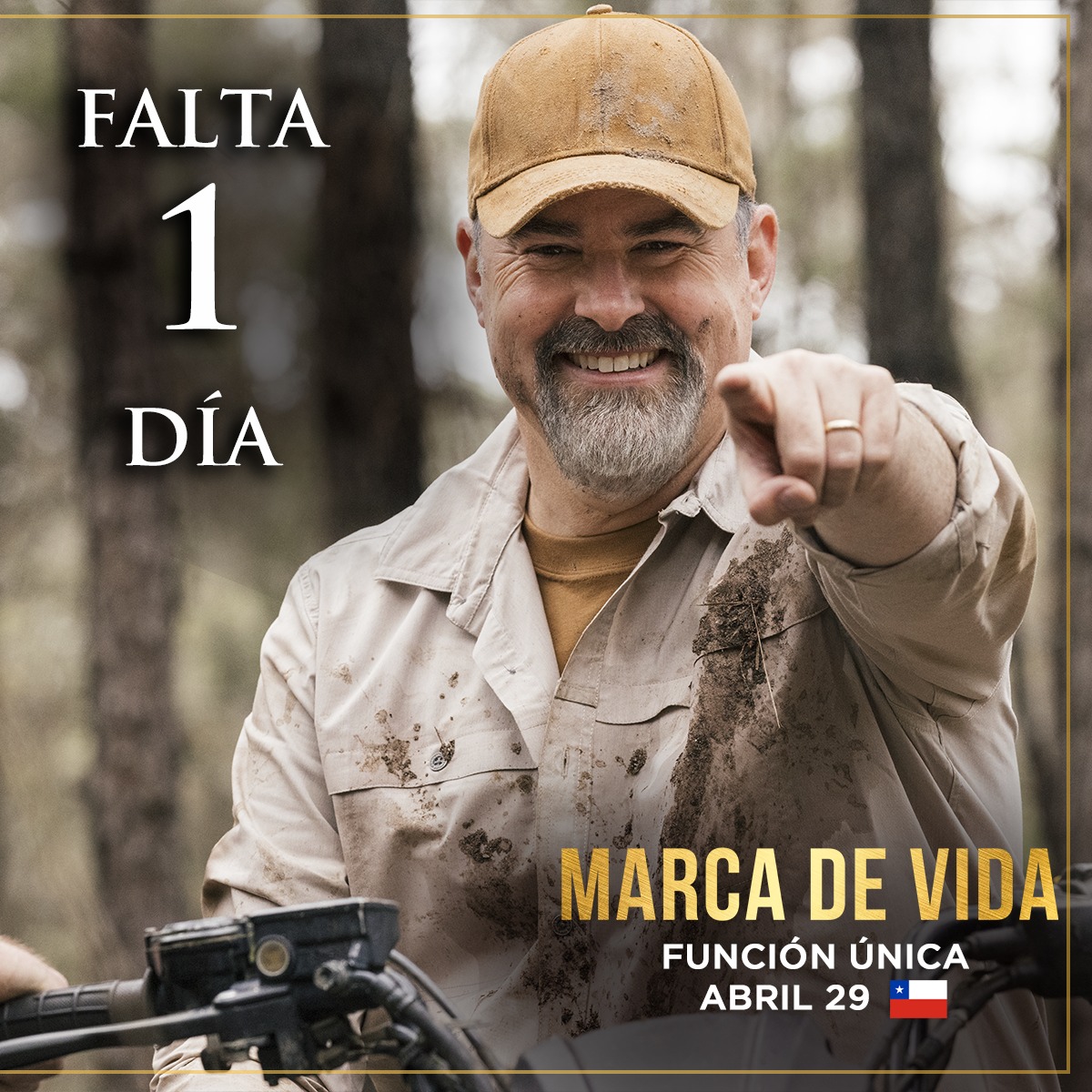 ¡CHILE! 📷 ¡MAÑANA ES EL DÍA!
¡Nos vemos en el cine!
📷 Compra tus boletos en línea aquí > marcadevida.com/solicitatugrup…
📷 Trailer 📷 youtu.be/9IDOVJ9r8L8