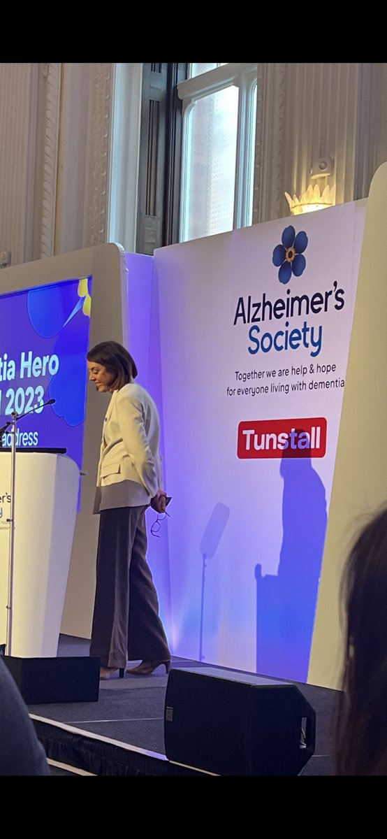 StephCraigRN's tweet photo. The @QUBelfast Dementia Game Team are proud to be at the @alzheimerssoc #DementiaHeroAwards. 💙 https://t.co/wBhFCrjME7
