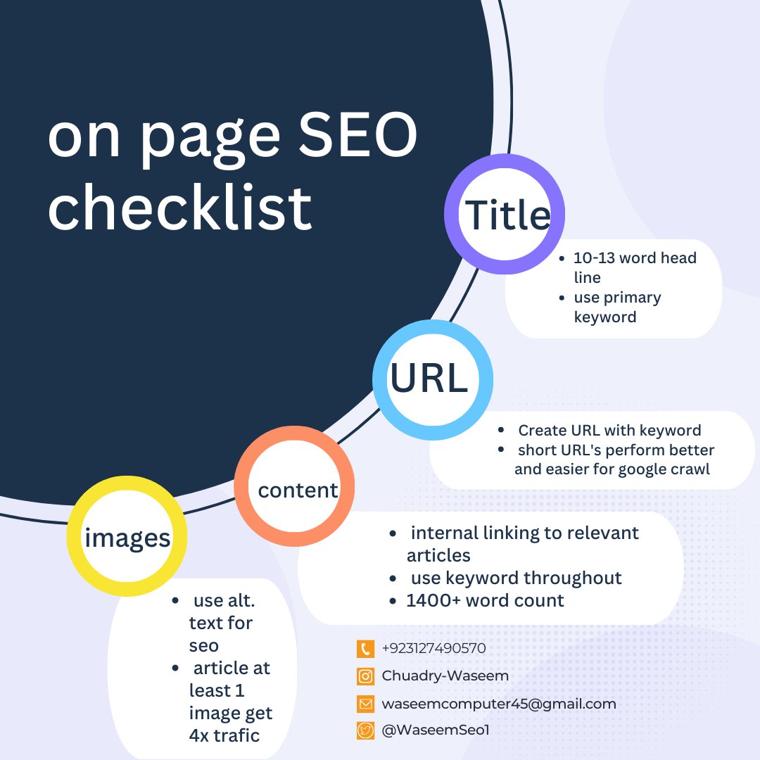 on page #SEO checklist 
#dijitalpazarlama #eticaret #sosyalmedya #satış #reklam #seo #girişimcilik #danışmanlık #girişimci #sosyalmedyayönetimi #reklamajansı #girişim #sosyalmedyauzmanı #reklamcılık #dijitalajans #sosyalmedyadanışmanlığı #sosyalmedyaajansı #google