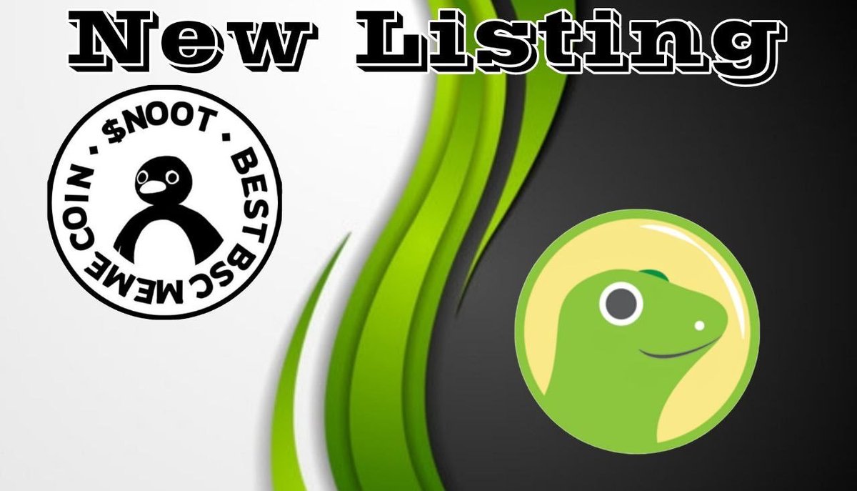NootMemecoin's tweet photo. $Noot is Now Listed in @coingecko !!!🎉🎉🎉🎉🥳🥳🥳

https://t.co/bBogZEwx2U
🐧🤝🐸

It was possible only due our amazing Holders. Thanks again.

#bscgems #noot #Bscgems https://t.co/YUwsh7UHFD