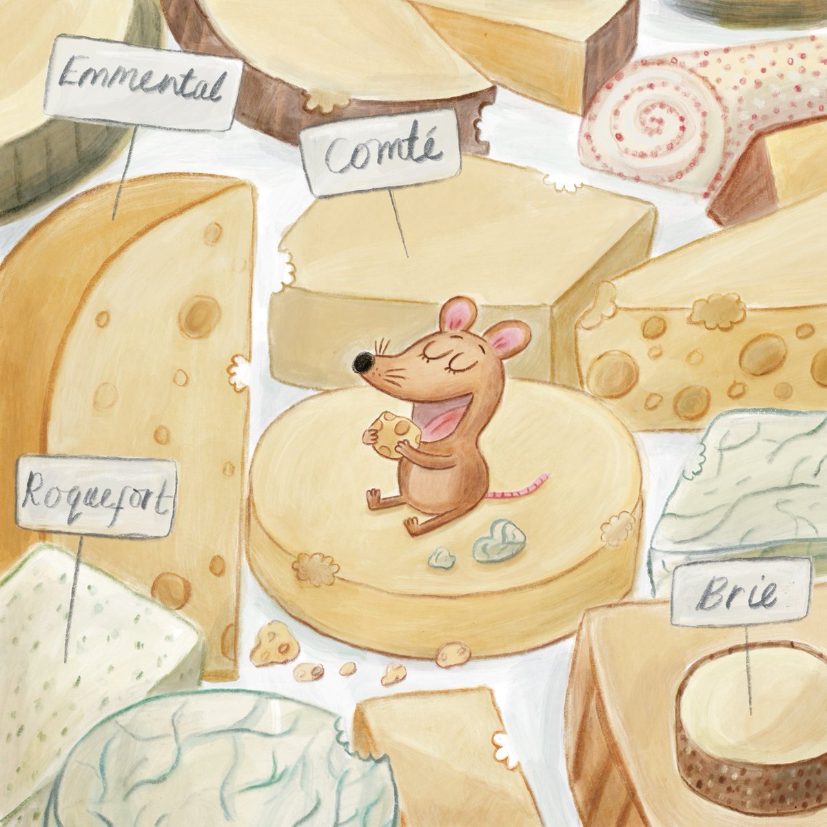 joolsbentley's tweet photo. I had so much fun illustrating this lovely little mouse story for J’apprends à Lire @MilanJeunesse #milanpresse

#illustration #kidlitart https://t.co/ZF3xAA4DSB