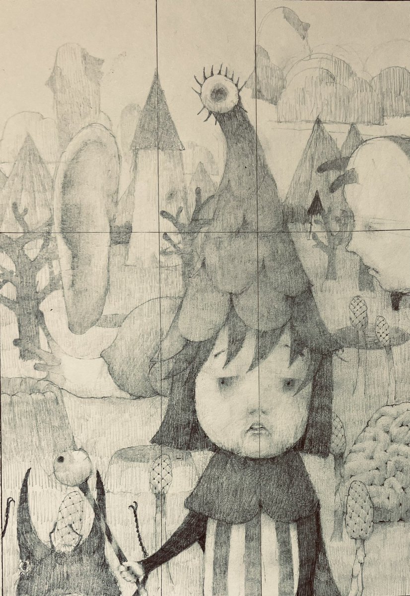 nwtfNaioLopt's tweet photo. 下絵です。鉛筆画です。

帰省中と寄生虫は
同音異義語と思われるかもしれませんが、実はさほど異義でもなかったりします。 https://t.co/mnIiOGHvLf