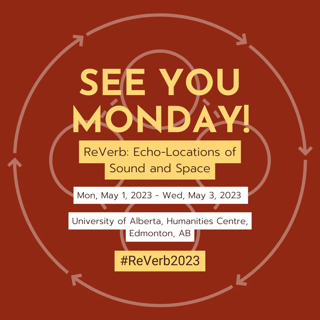 SpokenWebCanada's tweet photo. We’re looking forward to seeing all conference participants at #ReVerb2023 this Monday, May 1st! Safe travels, and be sure to visit the official conference website for all information re: arrival, accommodations, and the full schedule. https://t.co/rqEWKu7tL9 https://t.co/bkH2OBxh3t