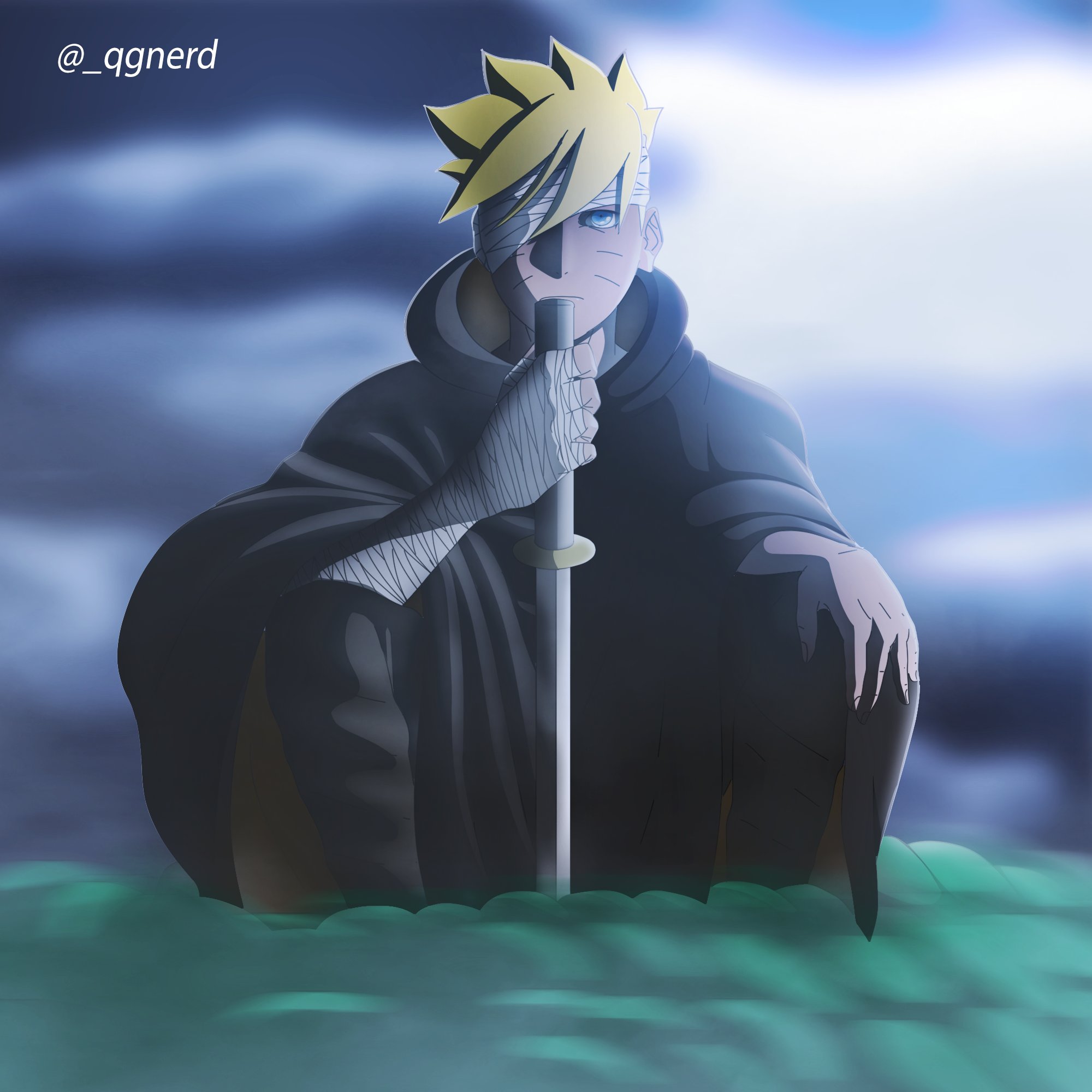 Canal QG Nerd🇧🇷🇻🇦 على X: Boruto Karma v2 #borutofanart