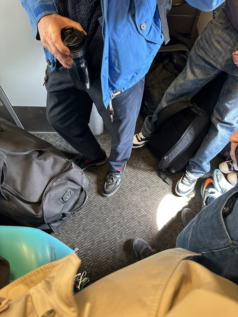 <a href="/CrossCountryUK/">CrossCountry Trains</a> outrageously packed on your 12:53 train today and had to stand in a packed corridor.

It’s simple - do not sell the tickets if you do not have the seats!

As someone who doesn’t enjoy train travel at the best of times, this is literally my worst nightmare. #Sad