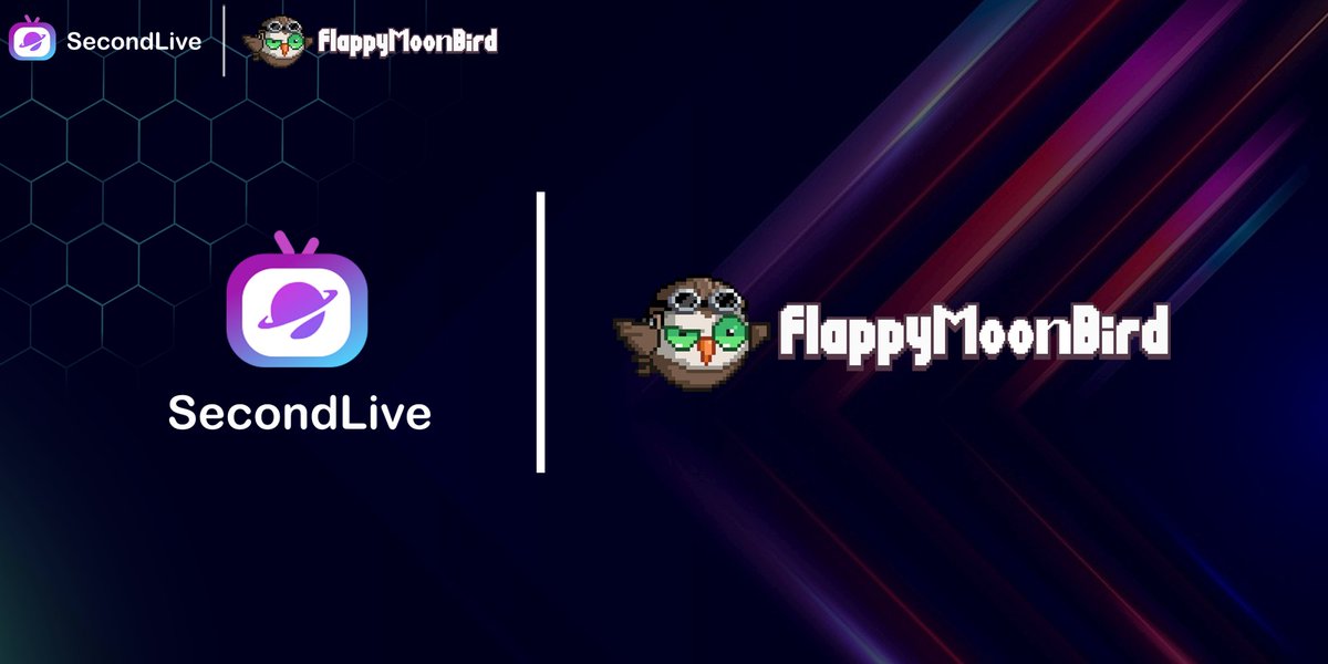 ♥️Big Announcement ♥️

FlappyMoonbird is partnering with @SecondliveReal which is a hub for Metaverse inhabitants. More than 15 million users are gathering here to facilitate self-expression.

With the assistance of UGC and Al-generated content, Secondlive will create a Web3 open