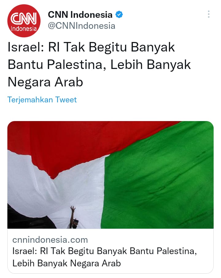 Kalo bahas nominal jelas kalah lah sumbangan dari Indonesia ketimbang negara Arab, belum lagi kena sunat sana-sini. 

Tapi ingat juga, Indonesia sampai 'merelakan' tuan rumah Piala Dunia U-20 2023 demi bela Palestina. 

Terpaksa 'rela' anak muda di timnas gagal mempertontonkan…