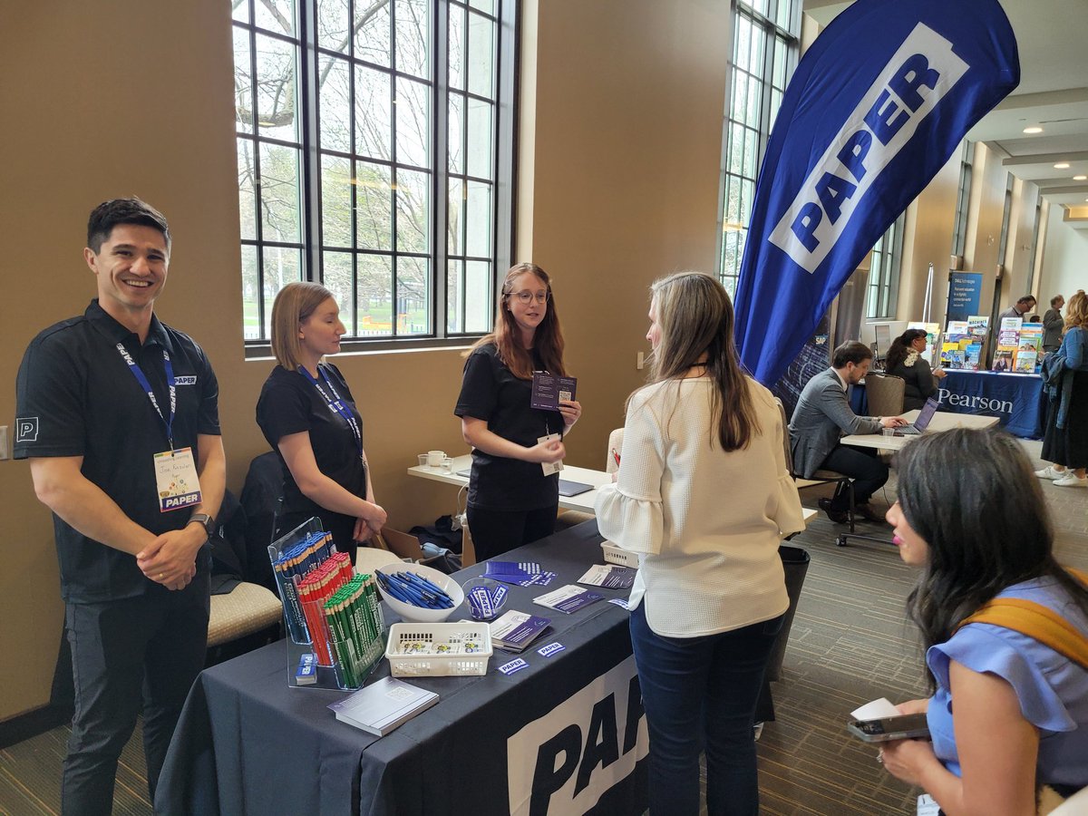 Great to see our friends <a href="/paperlearning/">Paper</a> at #tdsbUL23. Did you know the <a href="/tdsb/">Toronto District School Board</a> is working with <a href="/paperlearning/">Paper</a> to provide all students in grades K-12 with free, unlimited, 24/7 access to live tutors. #AskyourTeacher