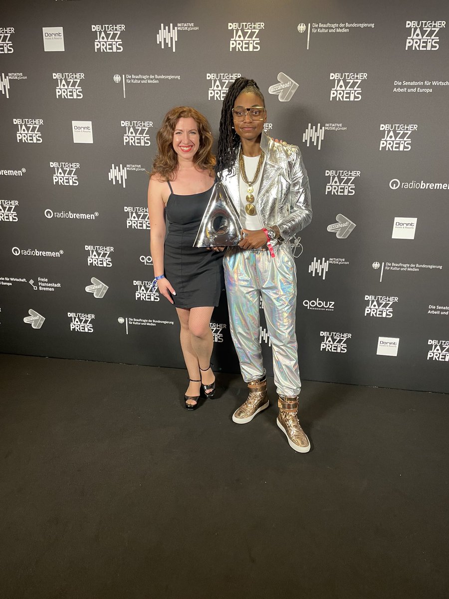 We won!!!!First ever awards Win! @jazzpreis Best International Wind Artist !Thank you German Jazz awards prize ! Thank you to everyone on my team ,my manger ,agents, PR for believing in me and reaching our goals together.Special Thank you  to my Europe fans! To God be the glory!